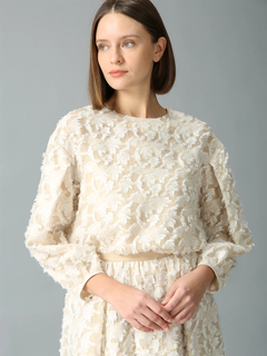 MORABITO SPELL(モラビトスペル) |【カタログ掲載】リーフジャガード ブラウス プルオーバー