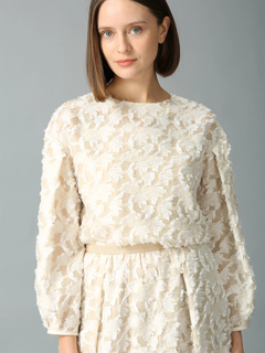 MORABITO SPELL(モラビトスペル) |【カタログ掲載】リーフジャガード ブラウス プルオーバー