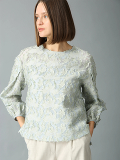 MORABITO SPELL(モラビトスペル) |【カタログ掲載】リーフジャガード ブラウス プルオーバー