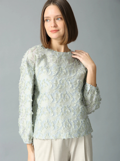 MORABITO SPELL(モラビトスペル) |【カタログ掲載】リーフジャガード ブラウス プルオーバー