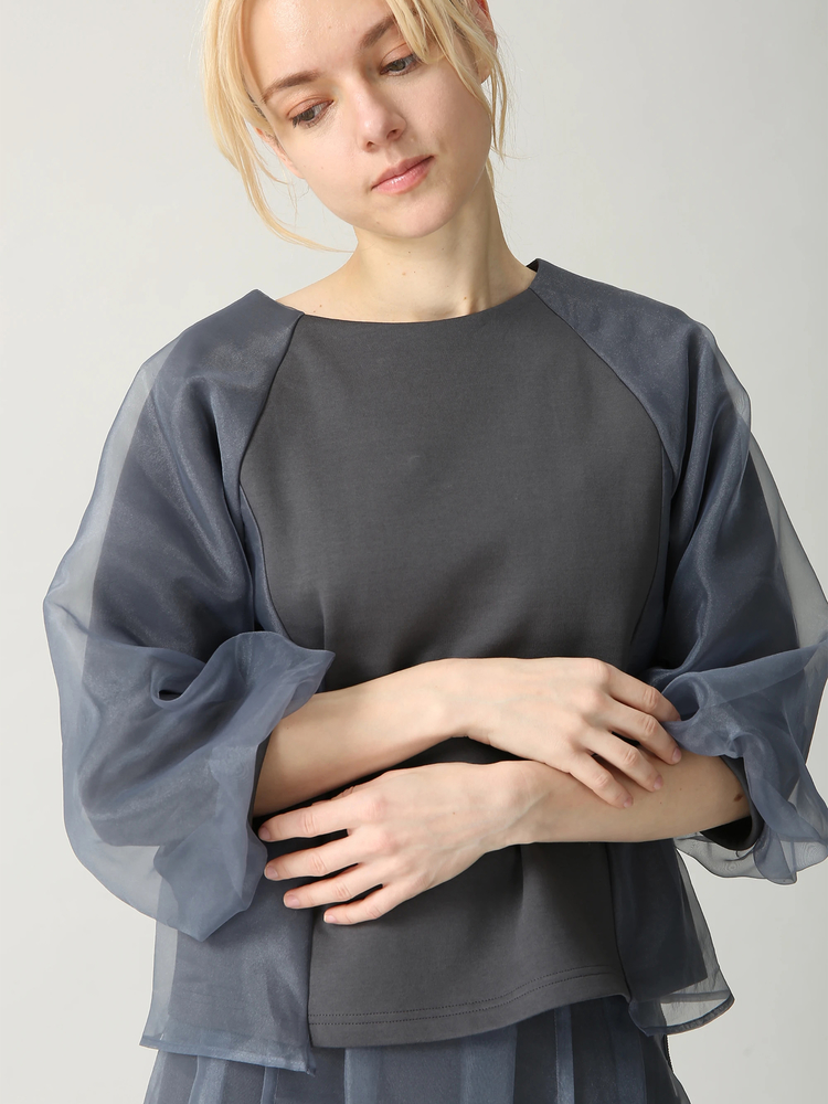 ソフトオーガンジープルオーバー ｜ MORABITO SPELL（モラビトスペル