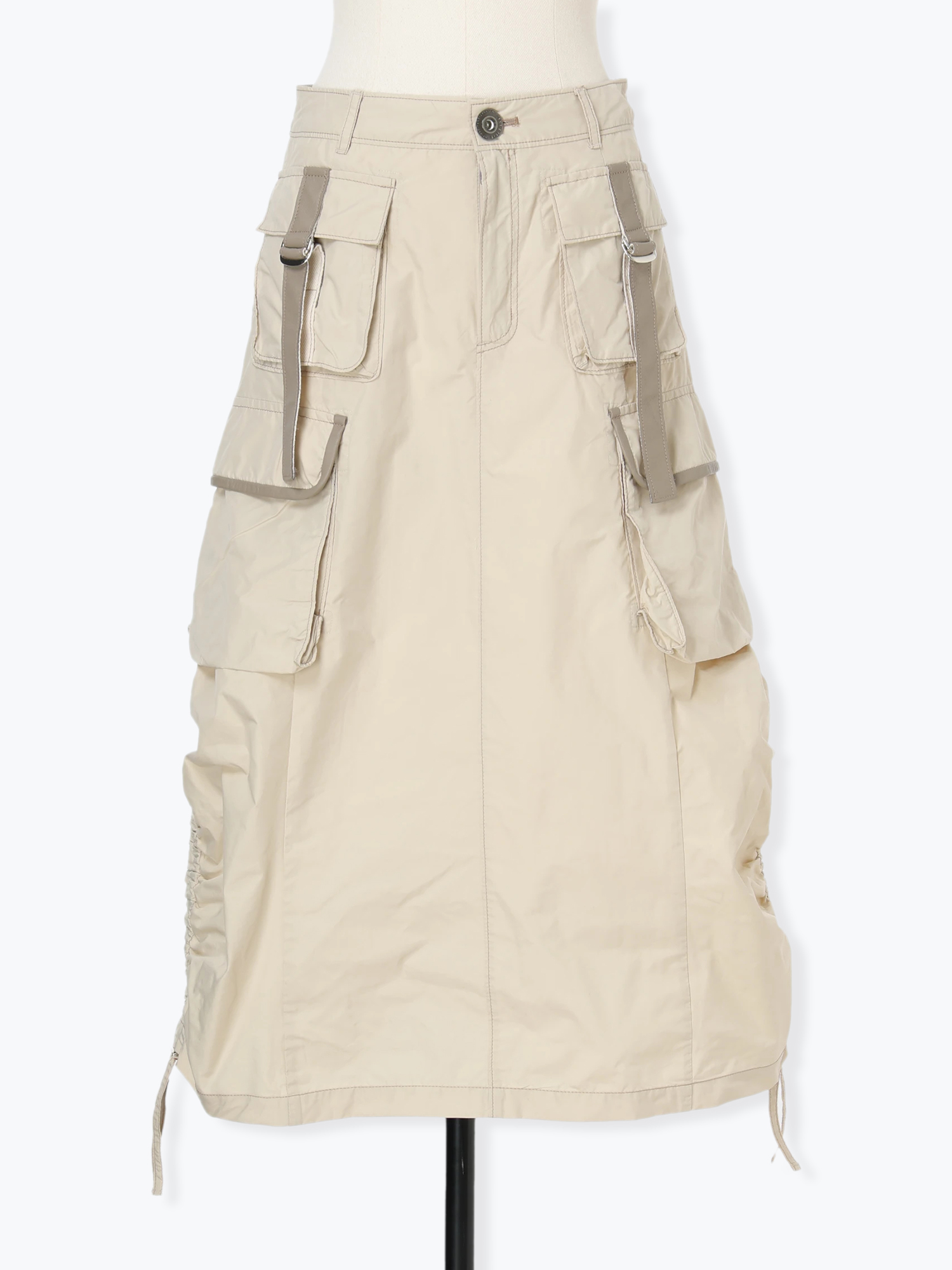 メモリータフタ＆レザー スカート ｜ PRIDE（プライド）｜.K online