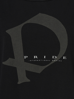 PRIDE(プライド) |クリアーフライス ロゴ プルオーバー ロンT Tシャツ