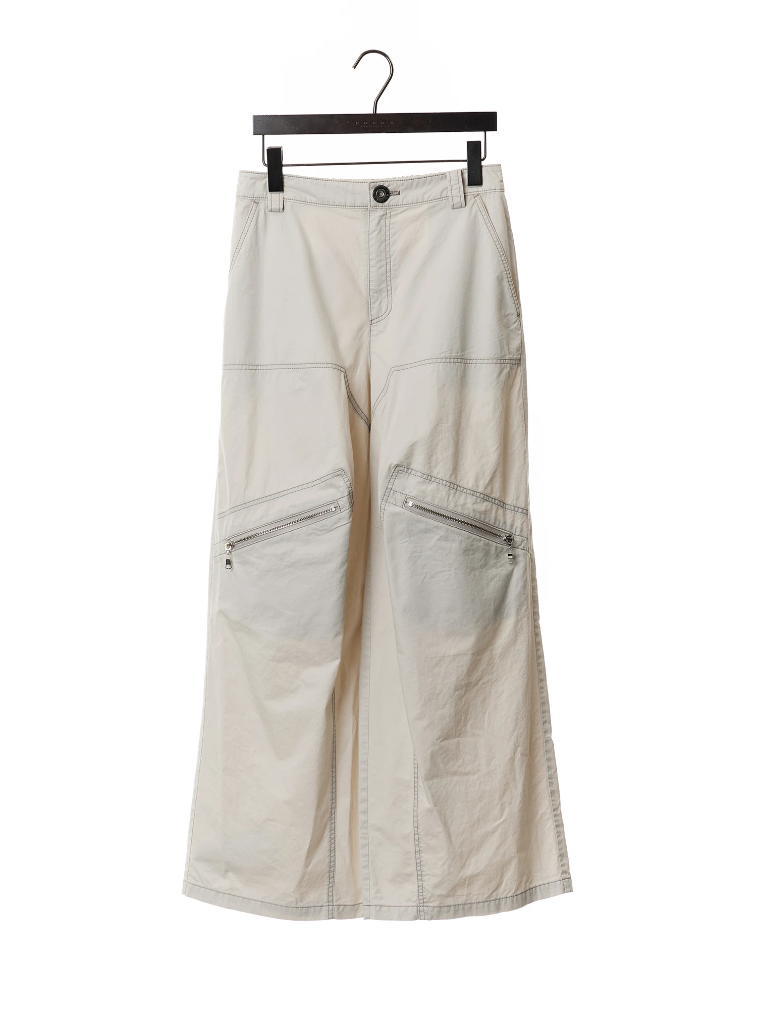 【新品】PRIDE ワイドパンツ(ベージュ) 新品】PRIDE ワイドパンツ(ベージュ)