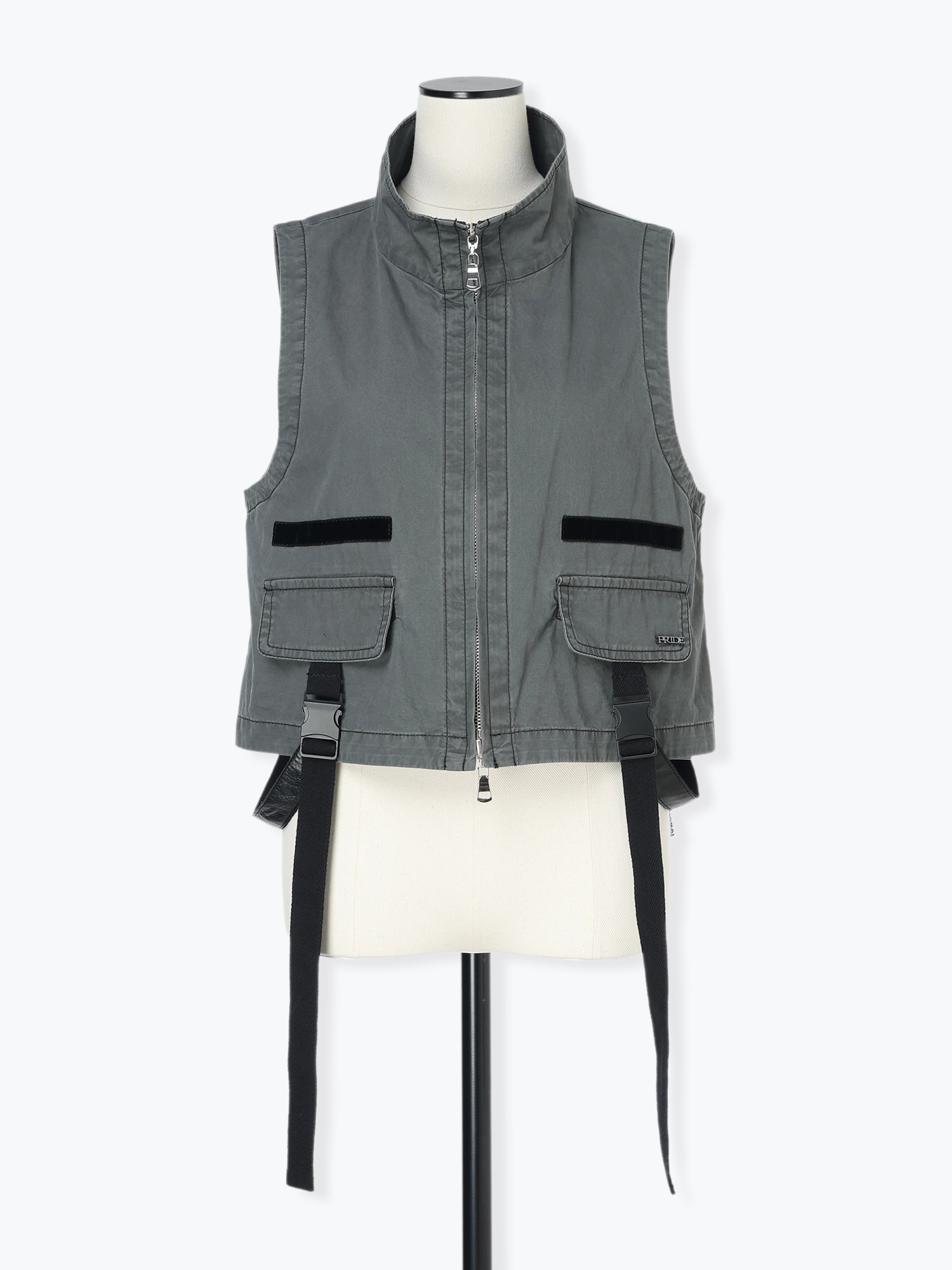 ウォッシュアウトツイル ベスト ジレ ｜ PRIDE（プライド）｜.K online
