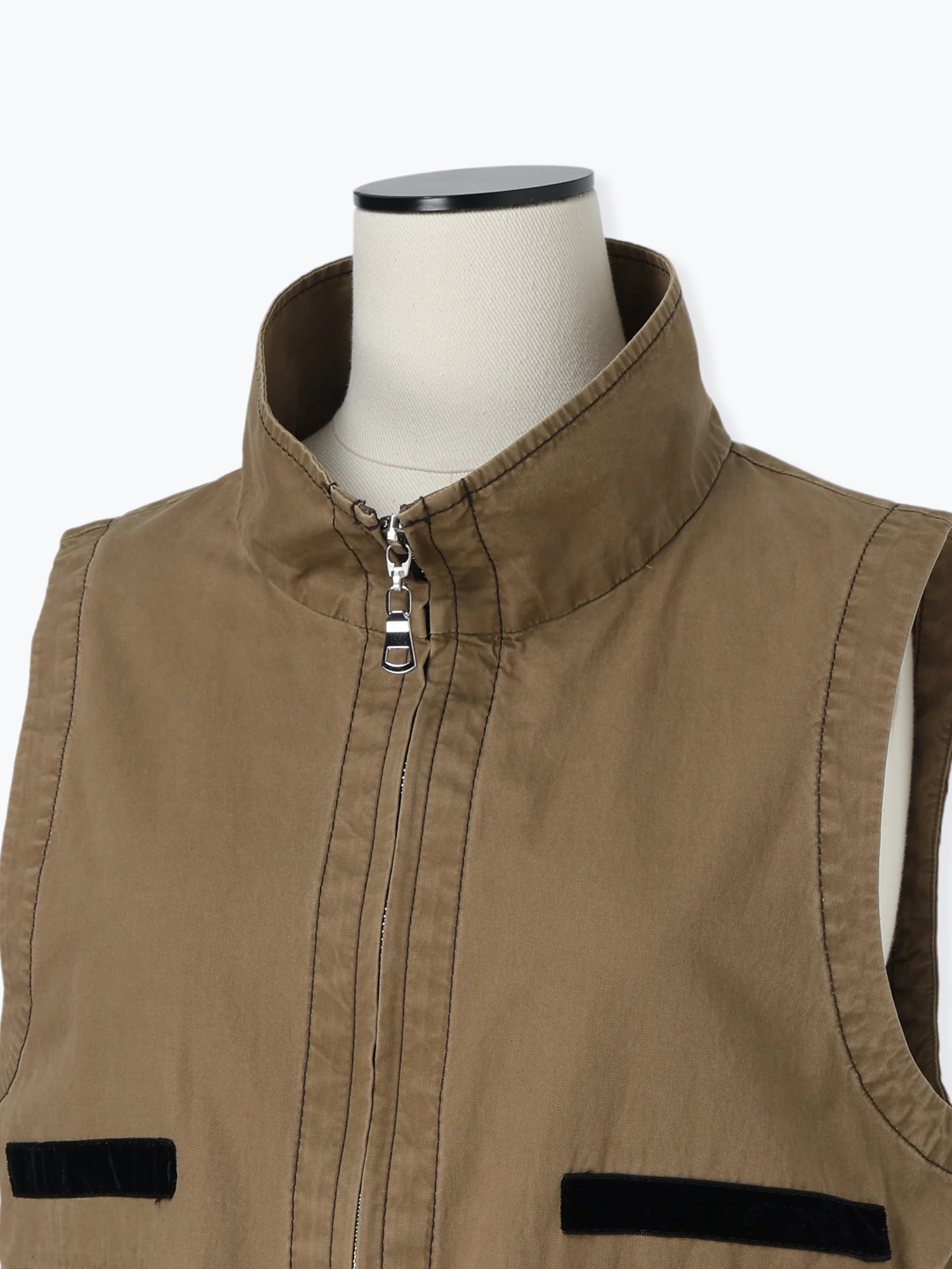 ウォッシュアウトツイル ベスト ジレ ｜ PRIDE（プライド）｜.K online