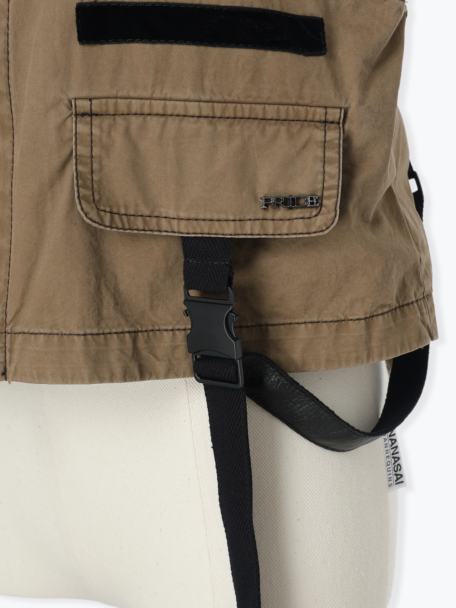 ウォッシュアウトツイル ベスト ジレ ｜ PRIDE（プライド）｜.K online