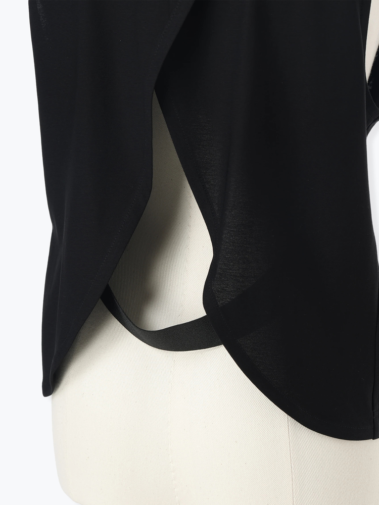 日本製】コットンジャージ ドレープ ベスト ジレ ｜ PRIDE（プライド