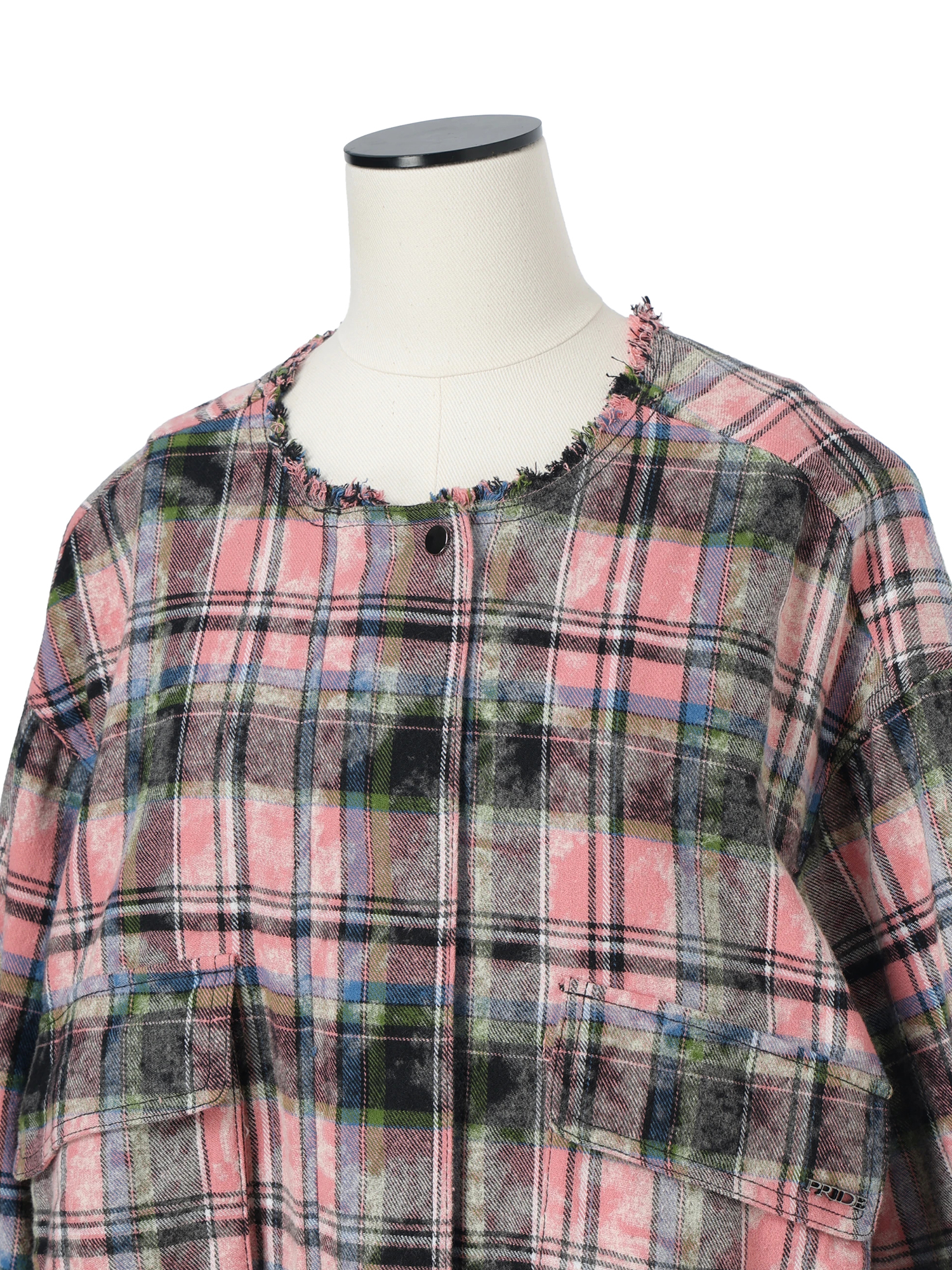 カラフル チェック ジャケット ブルゾン ｜ PRIDE（プライド）｜.K