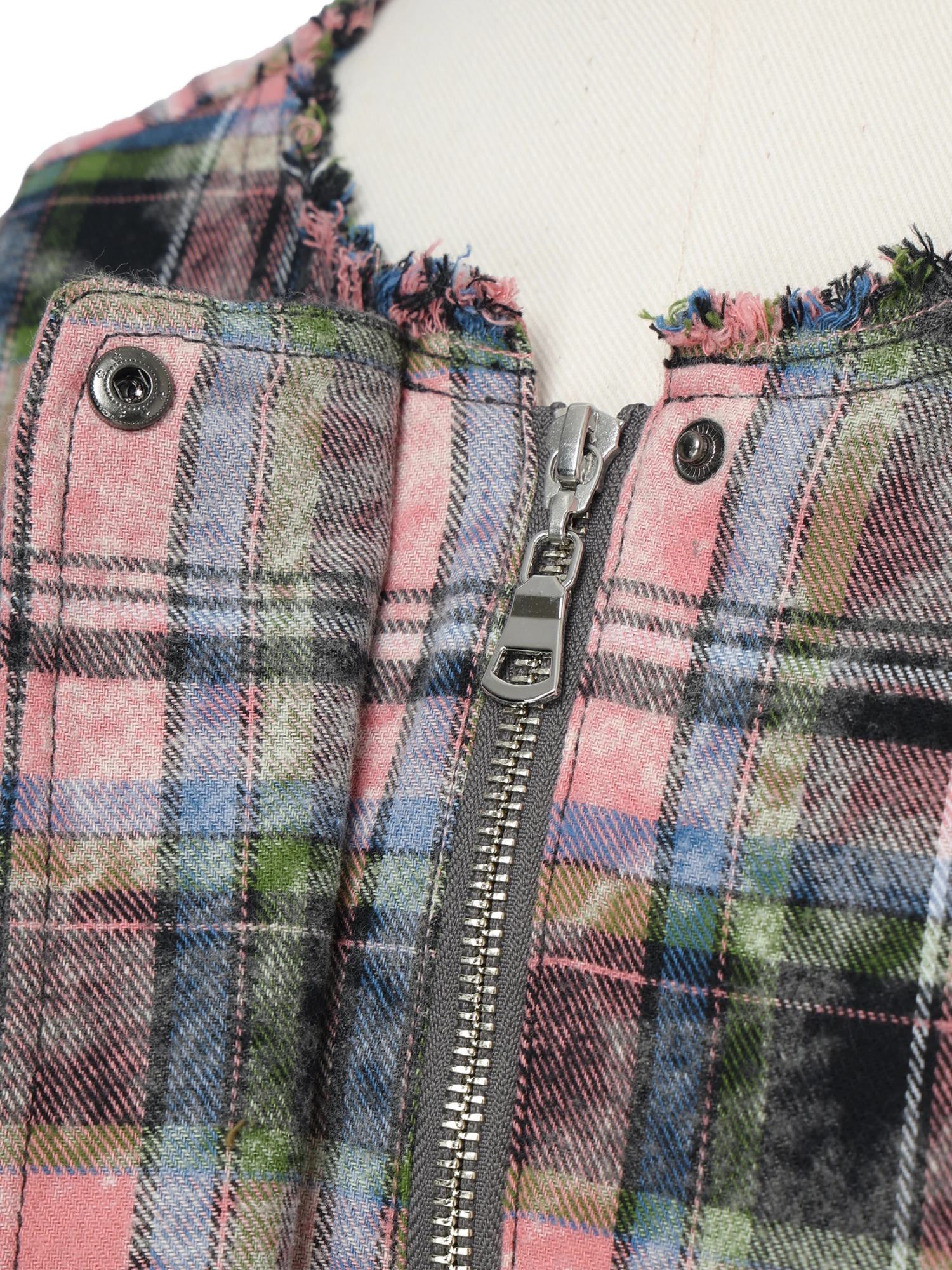 カラフル チェック ジャケット ブルゾン ｜ PRIDE（プライド）｜.K