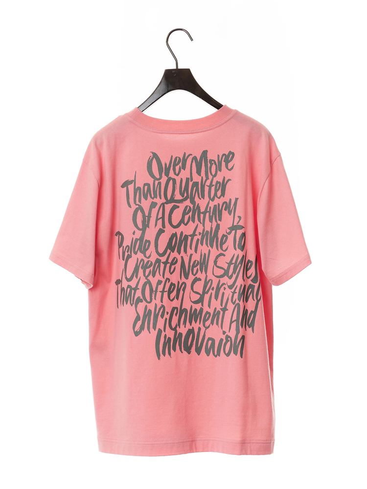 PRIDE(プライド) |【日本製】クラシック天竺 ロゴ プリント Tシャツ プリントT カットソー