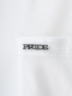 PRIDE(プライド) |【日本製】クラシック天竺 ロゴ プリント Tシャツ プリントT カットソー