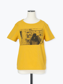 PRIDE(プライド) |【日本製】クリアーフライス モノトーン プリント Tシャツ プリントT