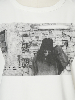 PRIDE(プライド) |【日本製】クリアーフライス モノトーン プリント Tシャツ プリントT