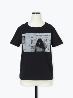 PRIDE(プライド) |【日本製】クリアーフライス モノトーン プリント Tシャツ プリントT