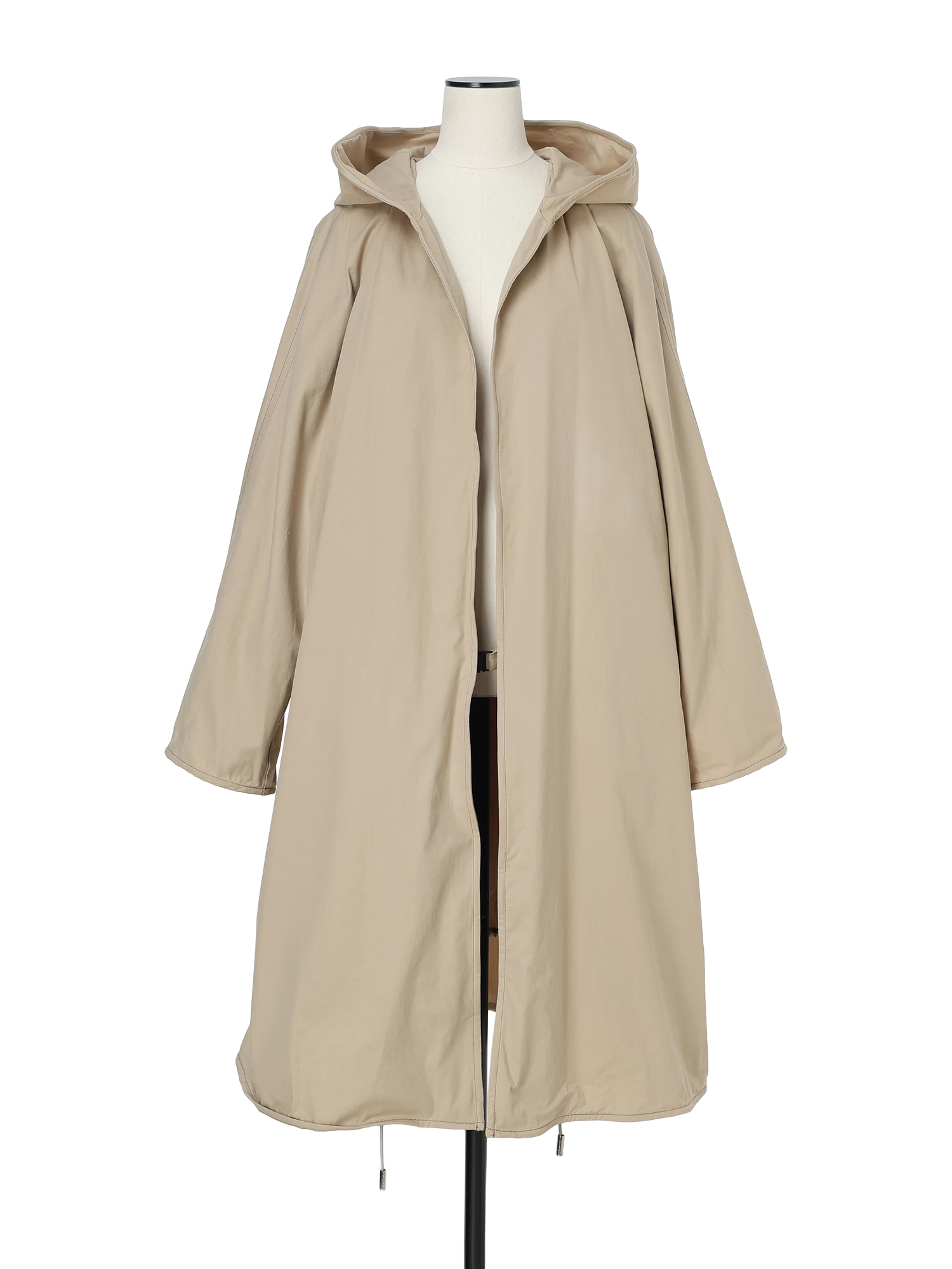 ◆カリン◆フーディリバーコート オフホワイトS ワイヤーフーディ コート ｜ PRIDE（プライド）｜.K online