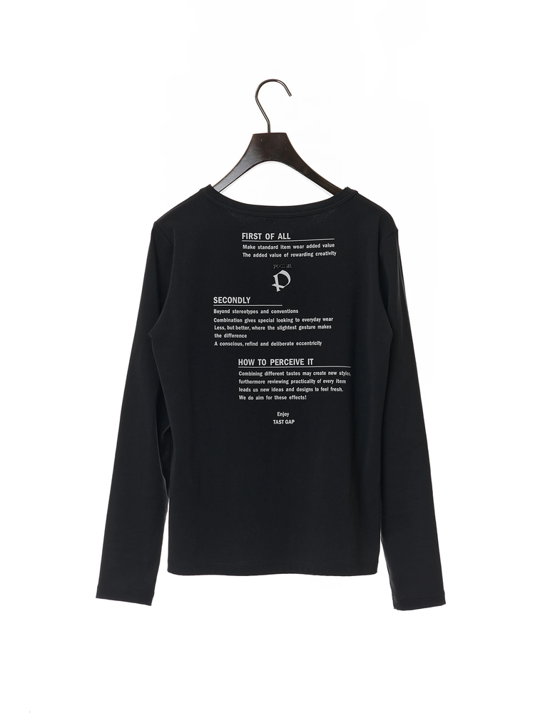 PRIDE(プライド) |クリアーフライス Tシャツ ロンT