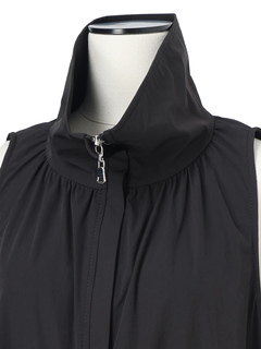 PRIDE(プライド) |スパンデックスタフタ ロング ブラウス ジレ ベスト