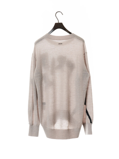 PRIDE(プライド) |エアーブークレー ロゴ ニット セーター