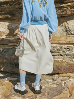 PRIDE(プライド) |【日本製】 DIKAスムース アシメ スカート