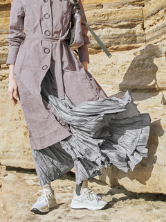 PRIDE(プライド) |ワッシャープリーツ スカート