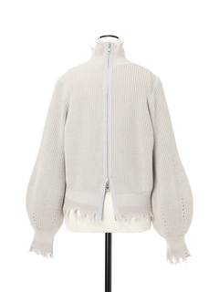 PRIDE(プライド) |【日本製】 コンプレッションフリンジ ニット セーター