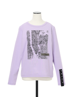 PRIDE(プライド) |【日本製】 クリアーフライス マンハッタン ロンT カットソー