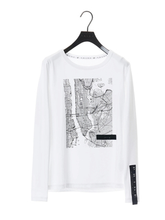 PRIDE(プライド) |【日本製】 クリアーフライス マンハッタン ロンT カットソー