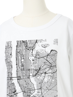 PRIDE(プライド) |【日本製】 クリアーフライス マンハッタン ロンT カットソー