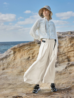 PRIDE(プライド) |【カタログ掲載】ドレープ ベルト パンツ