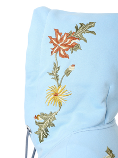 PRIDE(プライド) |バックキモウテリー ボタニカル刺しゅう バーカー フーディ スウェット プルオーバー