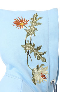 PRIDE(プライド) |バックキモウテリー ボタニカル刺しゅう バーカー フーディ スウェット プルオーバー