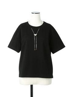 PRIDE(プライド) |60/2 ロングステイ ネックレス付き Tシャツ