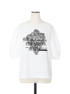 PRIDE(プライド) |アイスプレミアジャージ Tシャツ オーガンジー 袖切替 カットソー