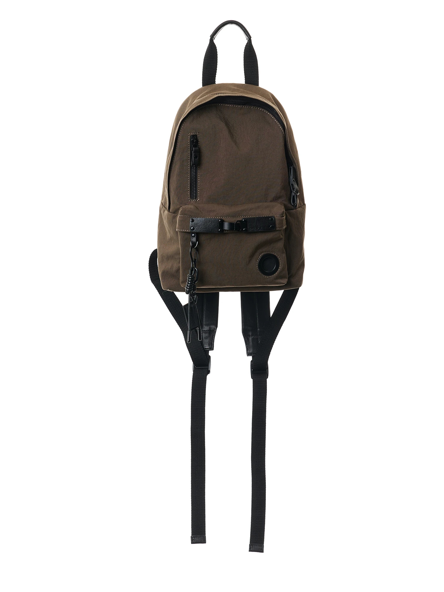 PRIDEBISグレー レザー ウエストポーチ