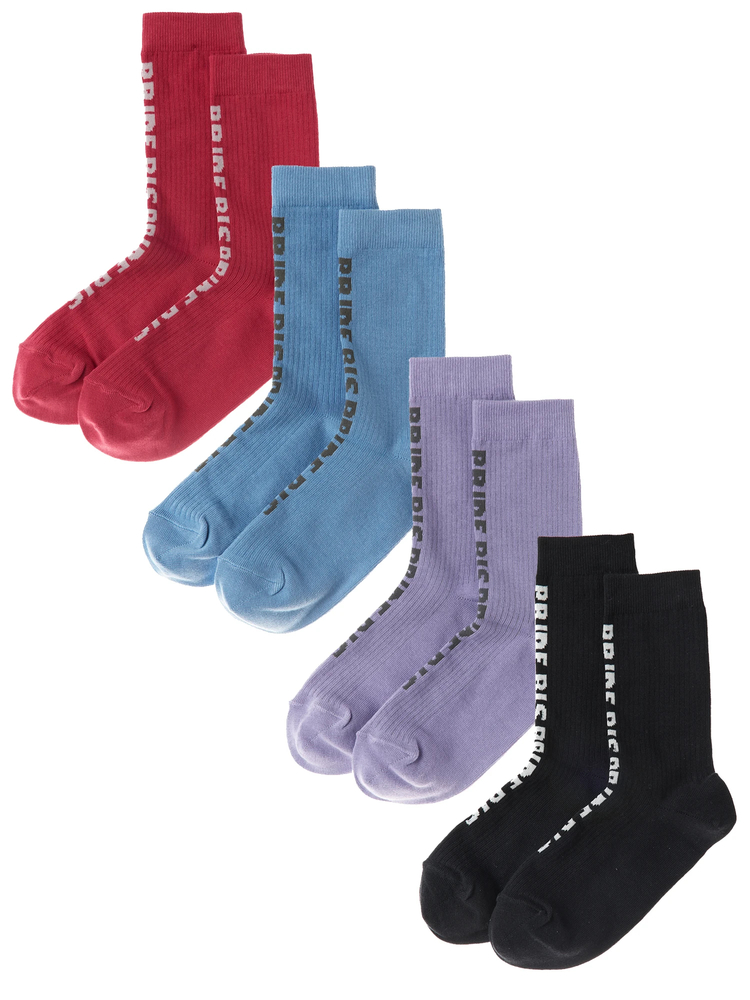 PRIDEBIS(プリデビス) |【日本製】 フロントロゴ ソックス 靴下