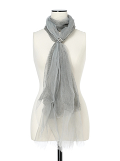 PRIDEBIS(プリデビス) |シアークレープ with リング ストール