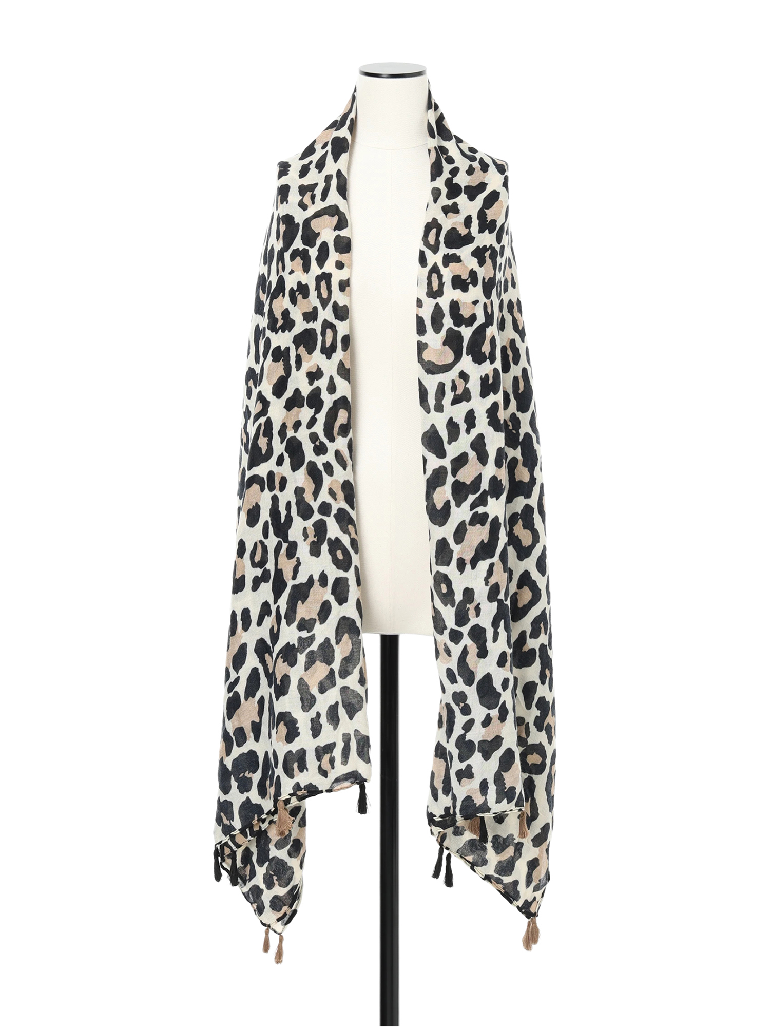 FCRB LEOPARED STOLE レオパード ストール SOPHNET. AZUL BY MOUSSY（アズールバイマウジー） ストール マフラー LEOPARD