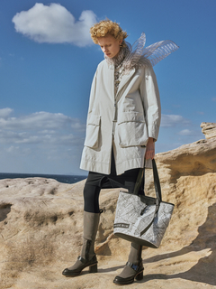 PRIDEBIS(プリデビス) |【カタログ掲載】モチーフキャンバス マップ トート バッグ