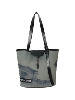 PRIDEBIS(プリデビス) |【カタログ掲載】モチーフキャンバス マップ トート バッグ