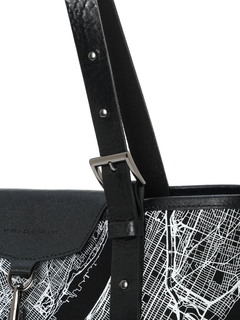 PRIDEBIS(プリデビス) |【カタログ掲載】モチーフキャンバス マップ トート バッグ