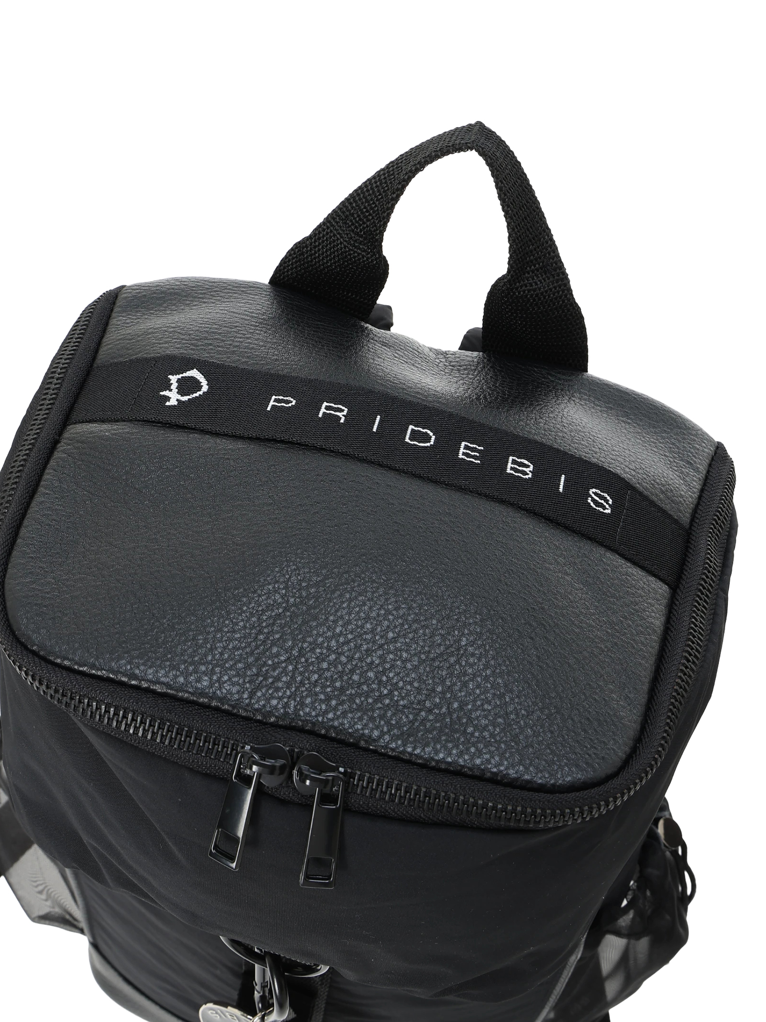 メモリータフタXレザー バッグ リュック ｜ PRIDEBIS（プリデビス