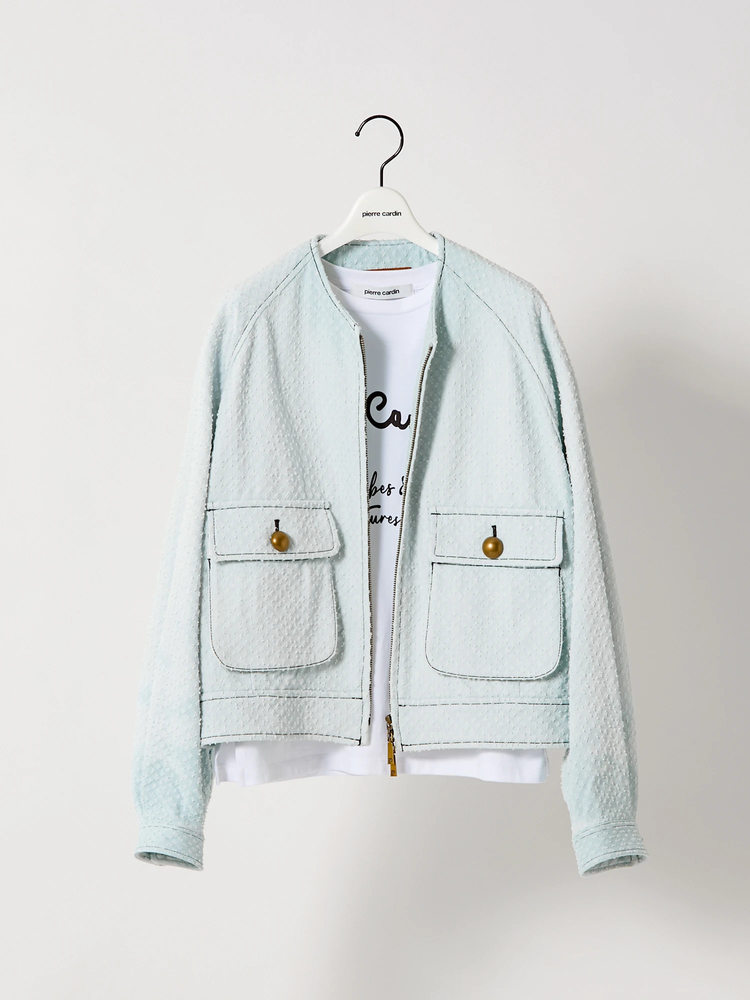 pierre cardin(ピエールカルダン) |【カタログ掲載】スラッシュカットデニム ジャケット
