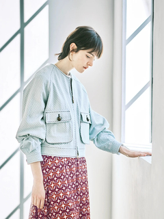 pierre cardin(ピエールカルダン) |【カタログ掲載】スラッシュカットデニム ジャケット