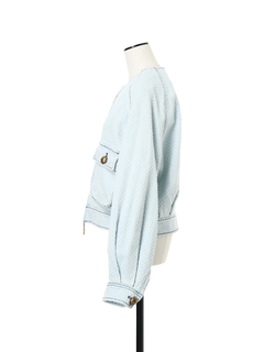pierre cardin(ピエールカルダン) |【カタログ掲載】スラッシュカットデニム ジャケット