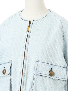 pierre cardin(ピエールカルダン) |【カタログ掲載】スラッシュカットデニム ジャケット