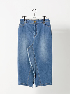 pierre cardin(ピエールカルダン) |バックロゴデニム スカート