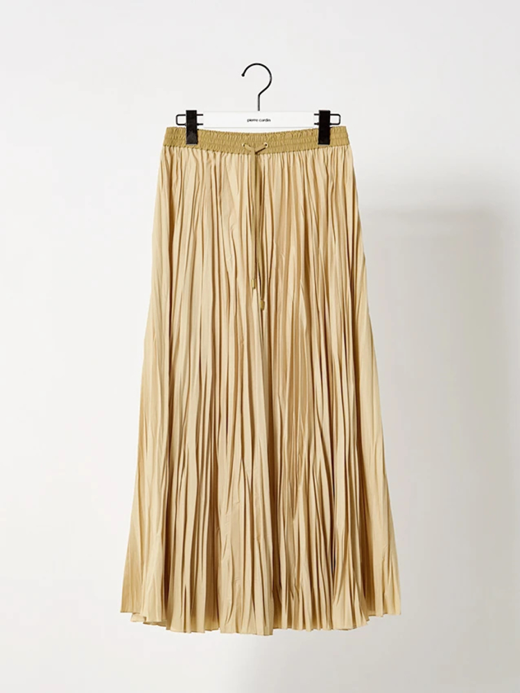 pierre cardin(ピエールカルダン) |【カタログ掲載】ランダムプリーツ スカート