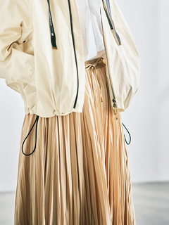 pierre cardin(ピエールカルダン) |【カタログ掲載】ランダムプリーツ スカート