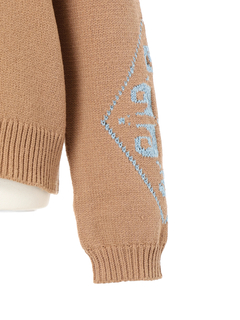 pierre cardin(ピエールカルダン) |ラメジャガード ニット セーター